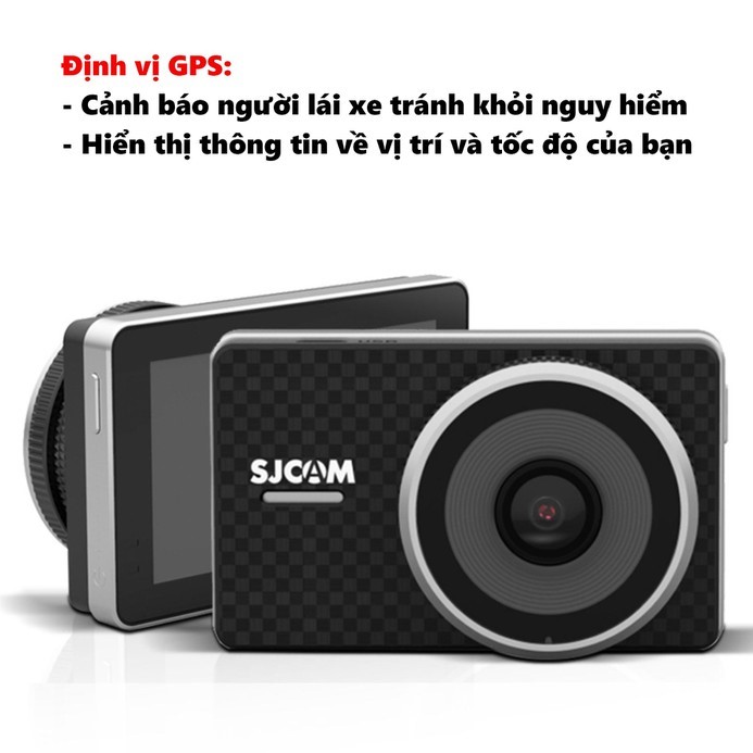 Camera Hành Trình SJCAM SJDash+ 4K Wifi  - Hàng chính hãng