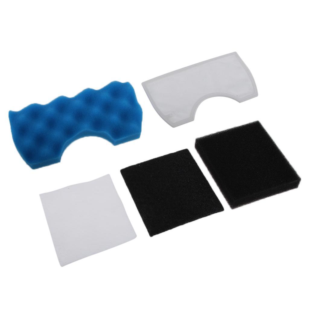 5x HEPA Filters Spare Parts Replacement Motor Foam Filter for