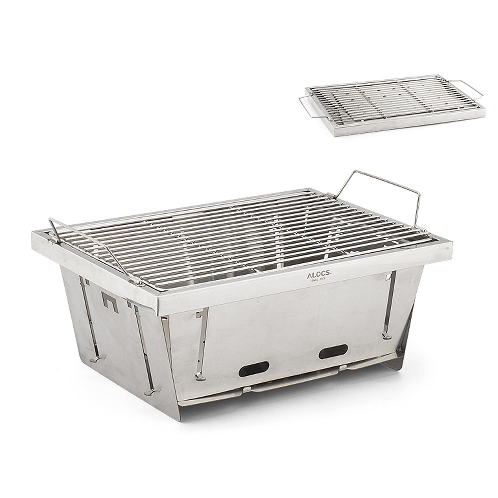 Vỉ Nướng Bbq Bằng Thép Không Gỉ Alocs