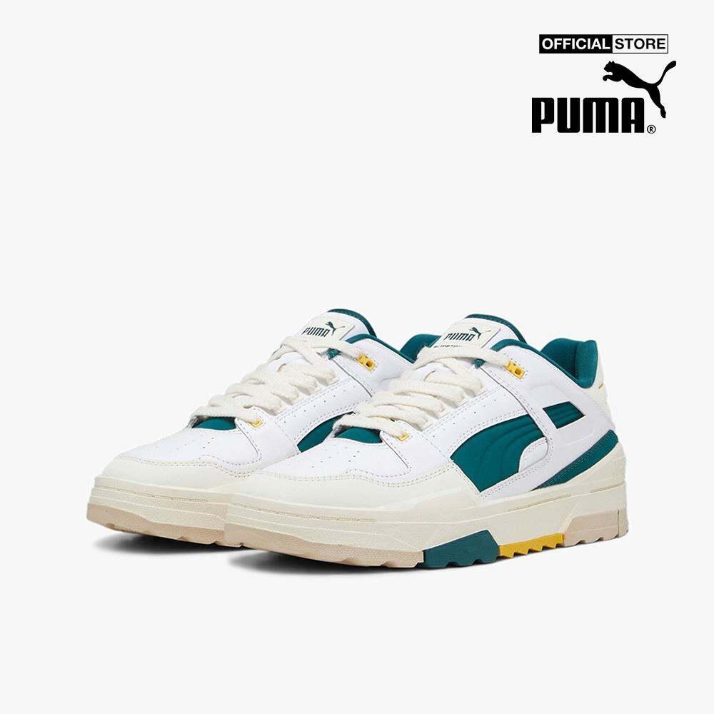 PUMA - Giày sneakers unisex cổ thấp thắt dây thời trang 394695