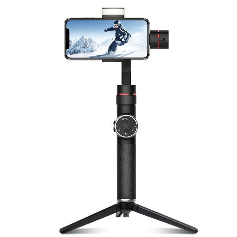 Ưu đãi đặc biệt Bộ ổn định điện thoại di động Zhuomei V5 ba trục gimbal chống rung Selfie video ảnh thể thao ngoài trời
