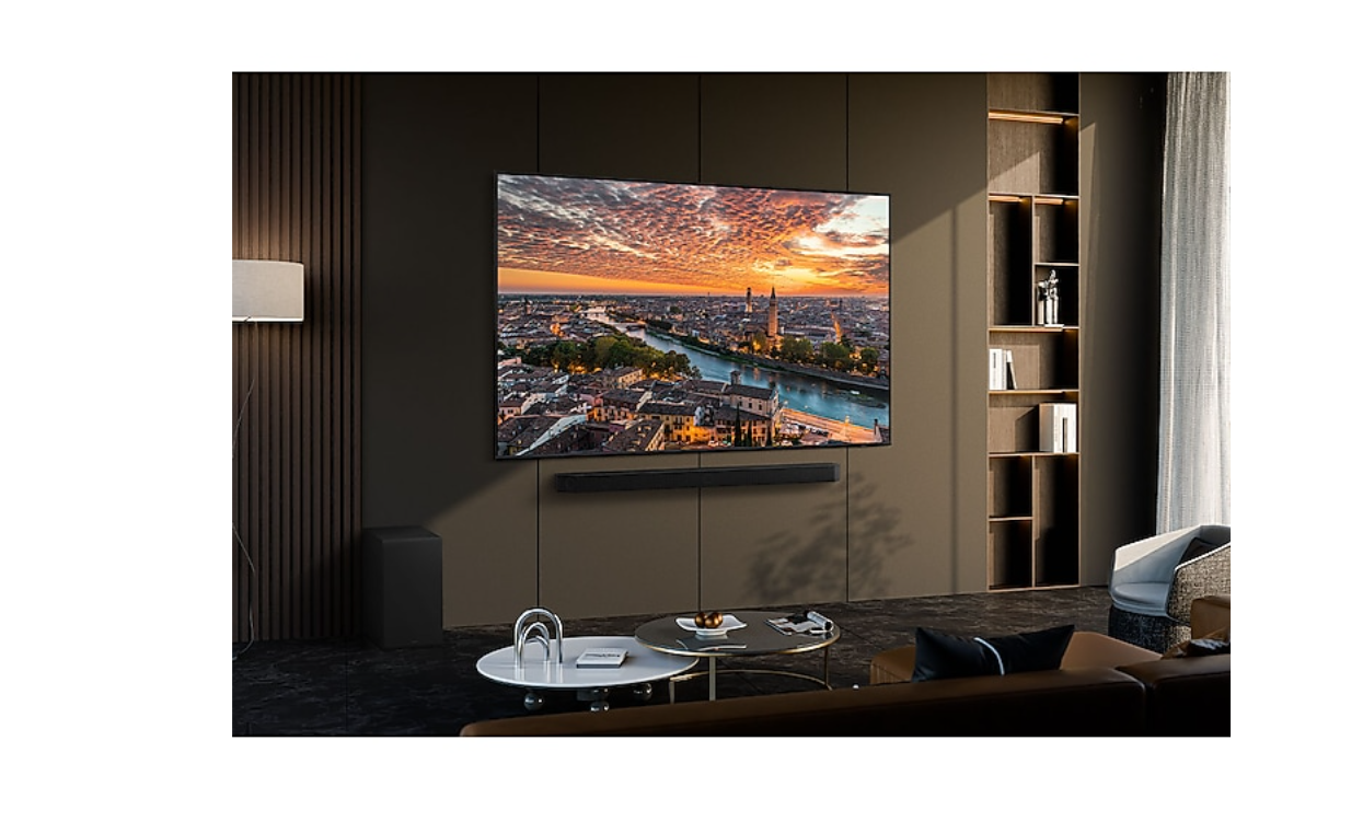 Smart Tivi QLED Samsung 4K 55 inch QA55QE1DAKXXV - Hàng Chính Hãng