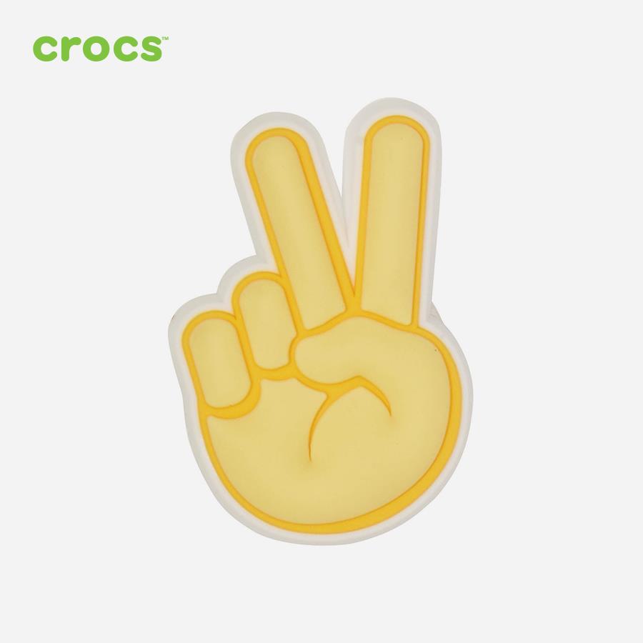 Huy hiệu jibbitz Crocs Peace Hand Sign 1 Pcs - 10007207