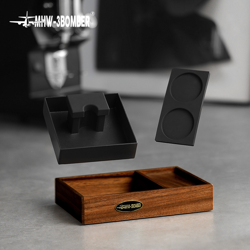 Kệ Đập Bã Cà Phê Đa Chức Năng 51-58mm MHW-3BOMBER  MULTIFUNCTIONAL ESPRESSO KNOCK BOX 51-58MM UNIVERSAL