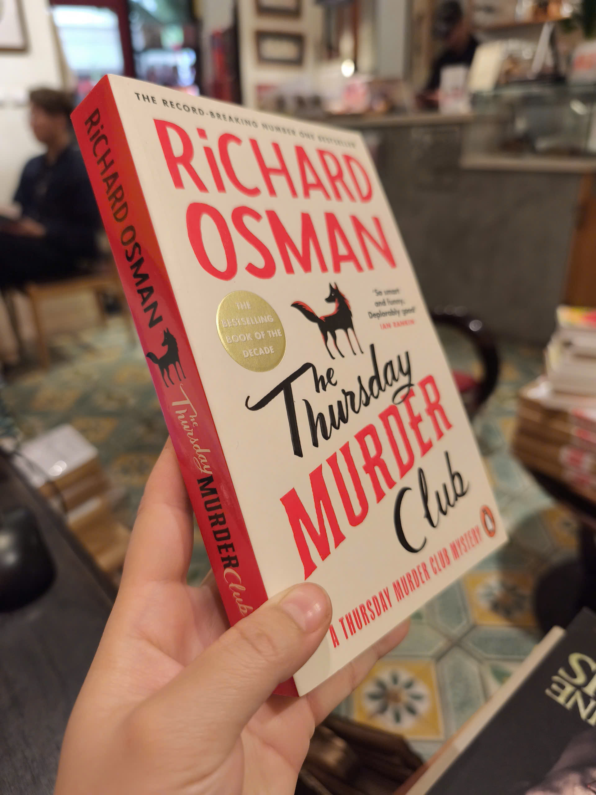 Sách - The Thursday Murder Club by Richard Osman - Mystery, Fiction, Crime