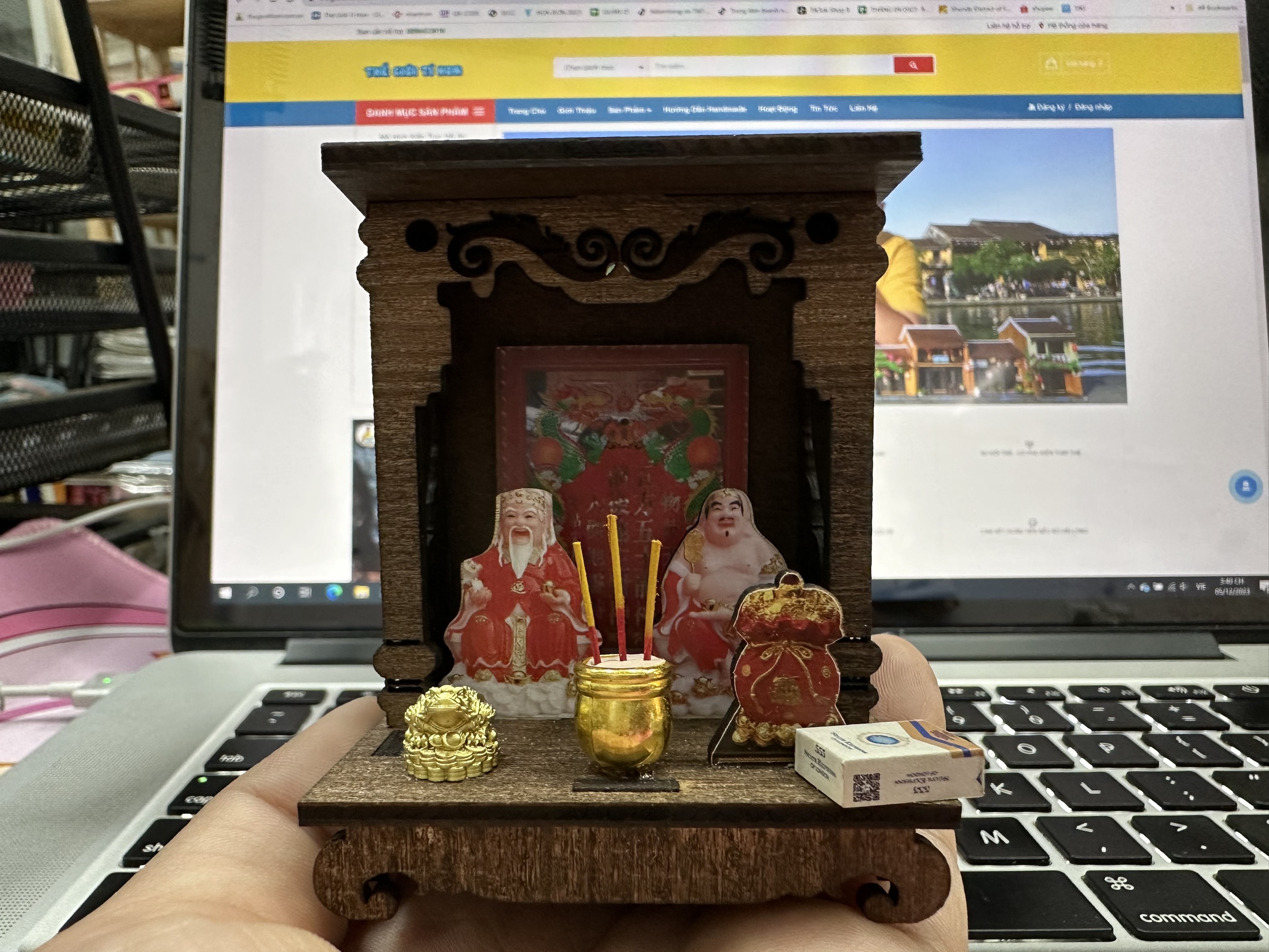 BỘ KIT BÀN THỜ THẦN TÀI ÔNG ĐỊA -TL3