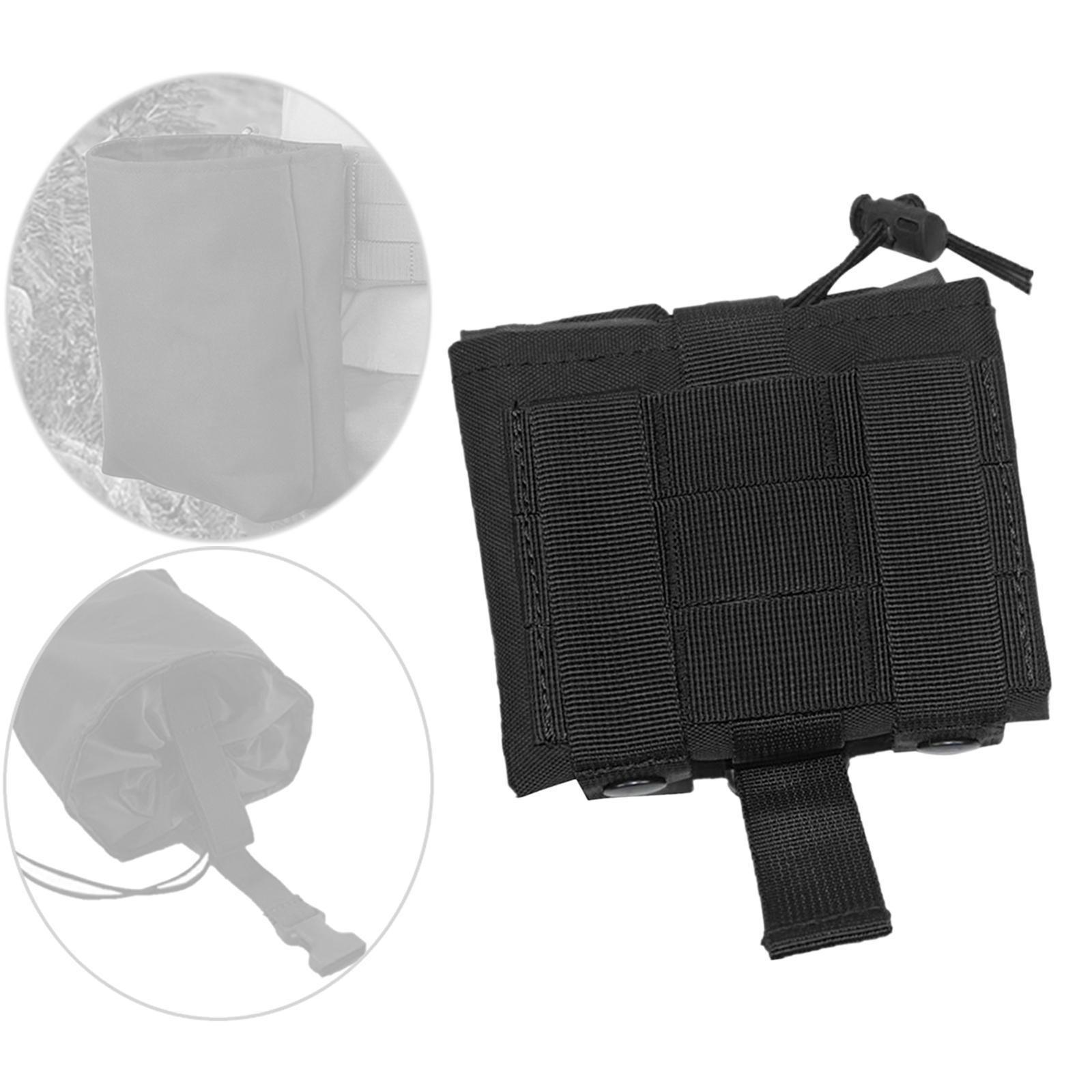 Universal Waist Bag Waterproof Drawstring Bag Attachments for Hunting Hiking