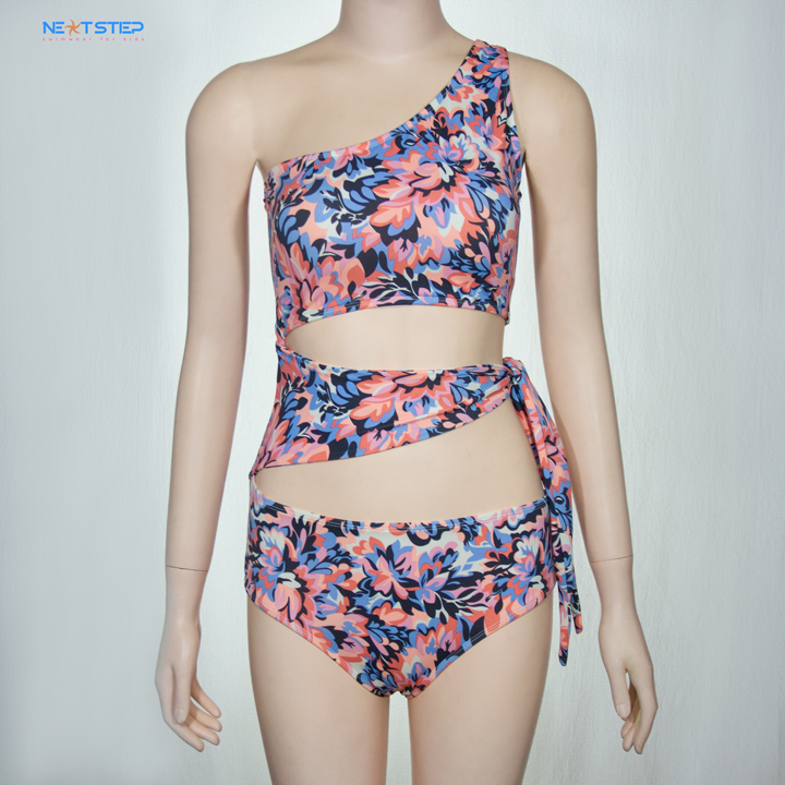 Đồ bơi nữ, Bikini đi biển cho bạn gái 1 mảnh sexy quyến rũ hơn, khoe vóc dáng xinh đẹp gợi cảm, dây cột tạo điểm nhấn cá tính, mẫu Free size