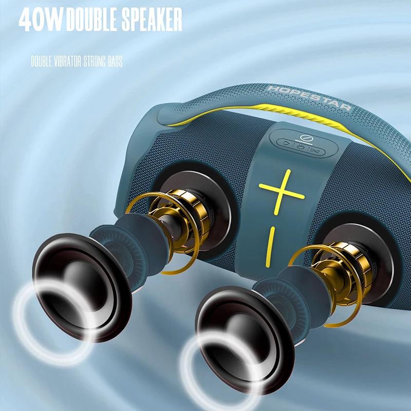 Hopestar H60 40W loa boombox cao Color: orange