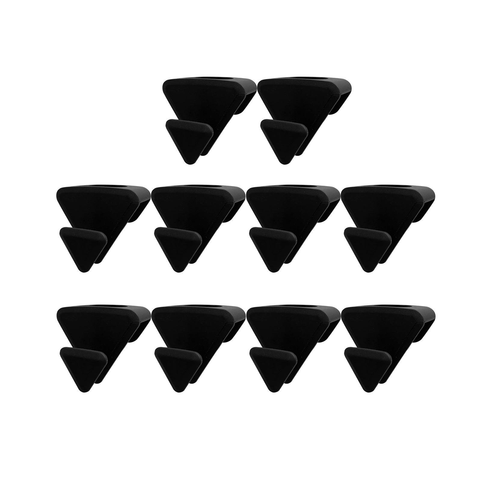 10x Hanger Hook Clothes Hanger Hanger Clips Closet Organizer for Home Closet