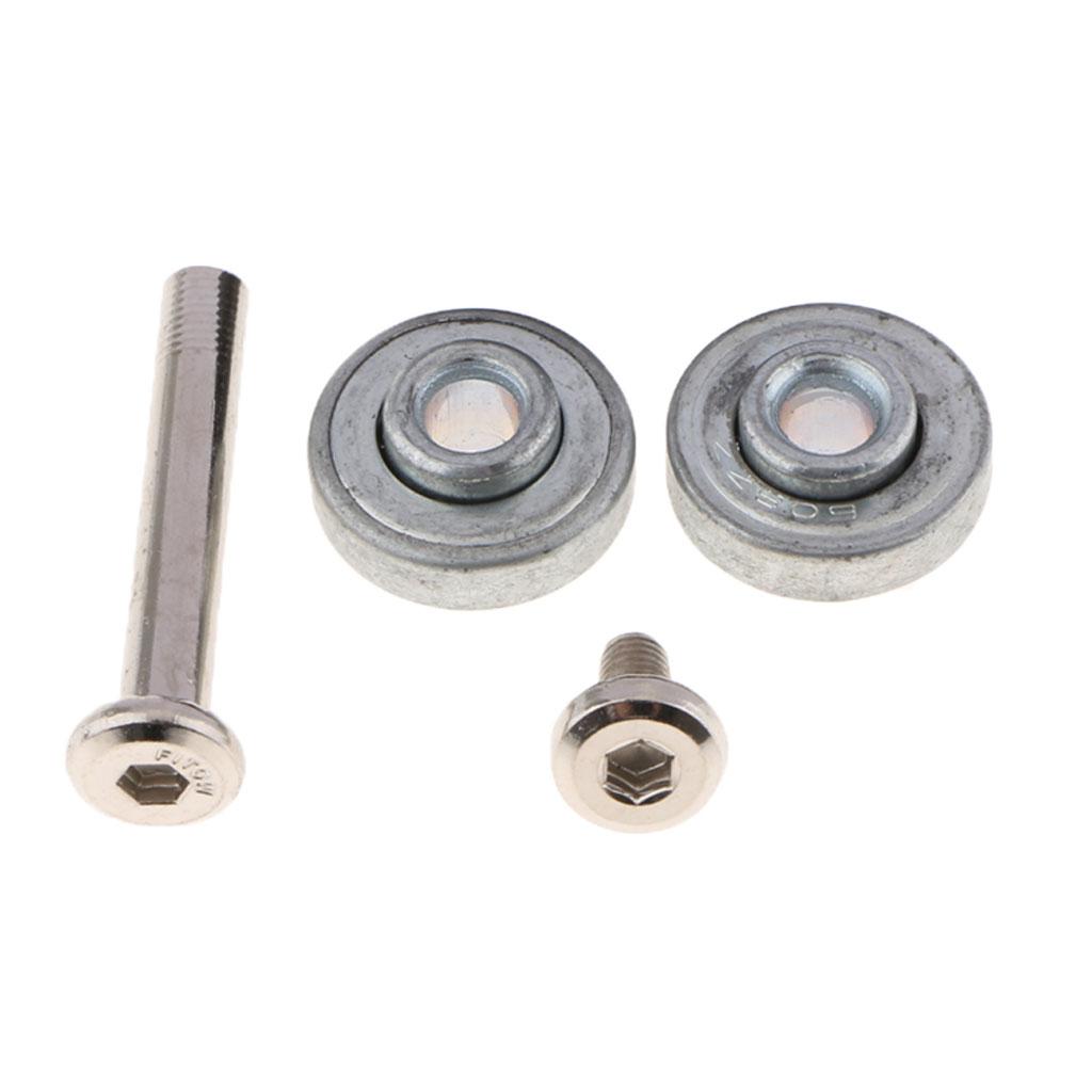 1 Set Luggage Wheels Replacement Suitcase Trolley Case DIY Casters 5018A-A