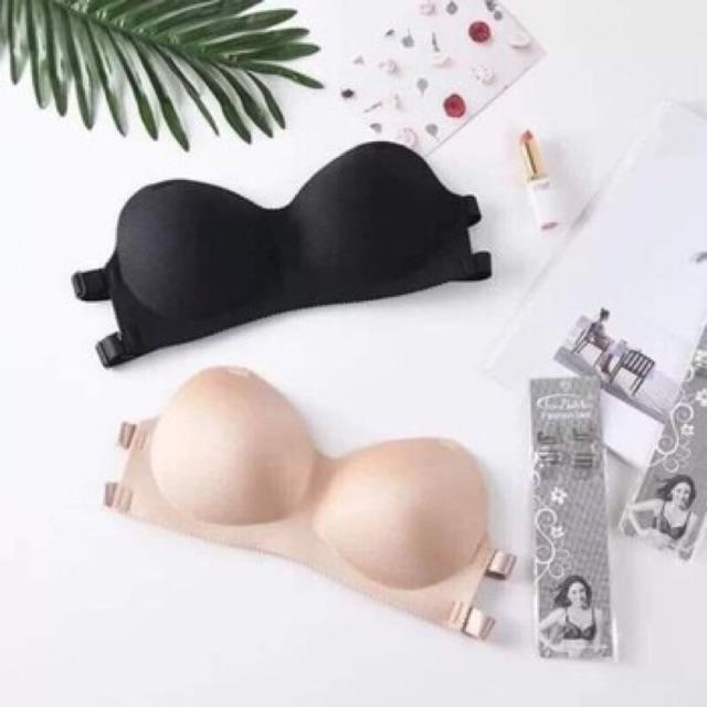 Áo Bra Đúc Su Không Gọng Kèm Dây Cái Trong MS811