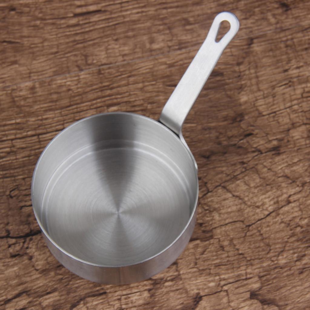 Thép Không Gỉ Mini Sauce Pan Không Dính Sữa Nhỏ Pan Dụng Cụ Nhà Bếp