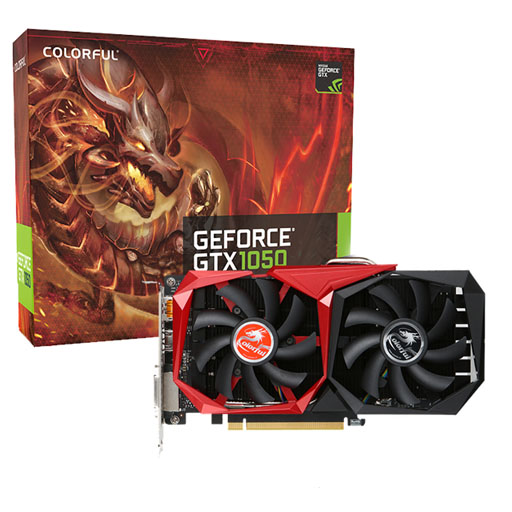 Card Màn Hình Colordul GTX 1050ti 4G DDR5 Cũ - Hàng Chính Hãng