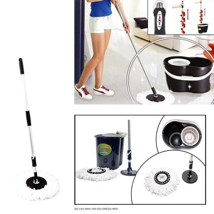 Bộ lau nhà 360 độ KOK Omega Mop Thông Minh