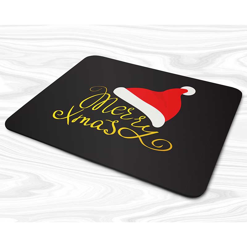 Miếng lót chuột mẫu Giáng sinh nón Noel