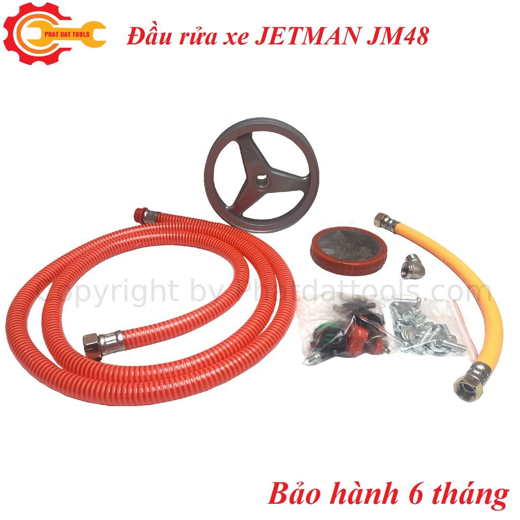 Máy rửa xe đầu rời Jetman JM48-Đầu xịt rửa xe-Bảo hành chính hãng 6 tháng