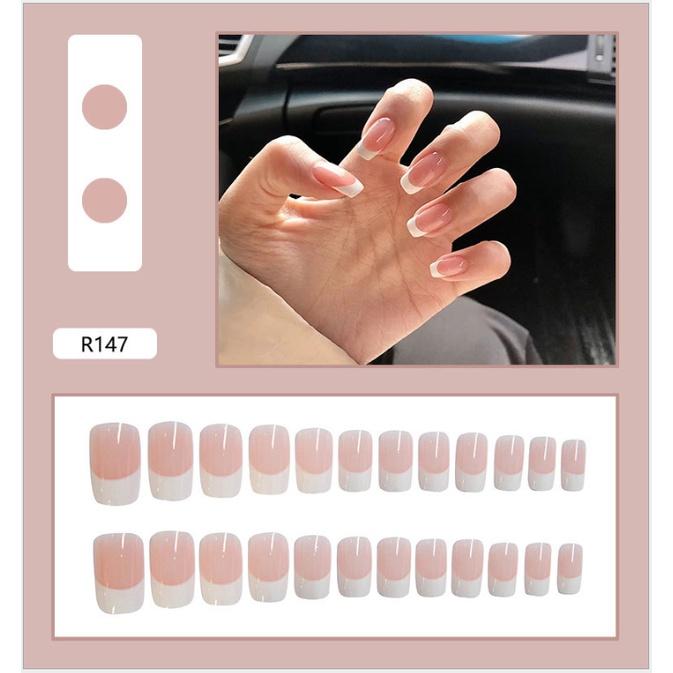 Móng tay giả kèm keo / làm nail siêu cute