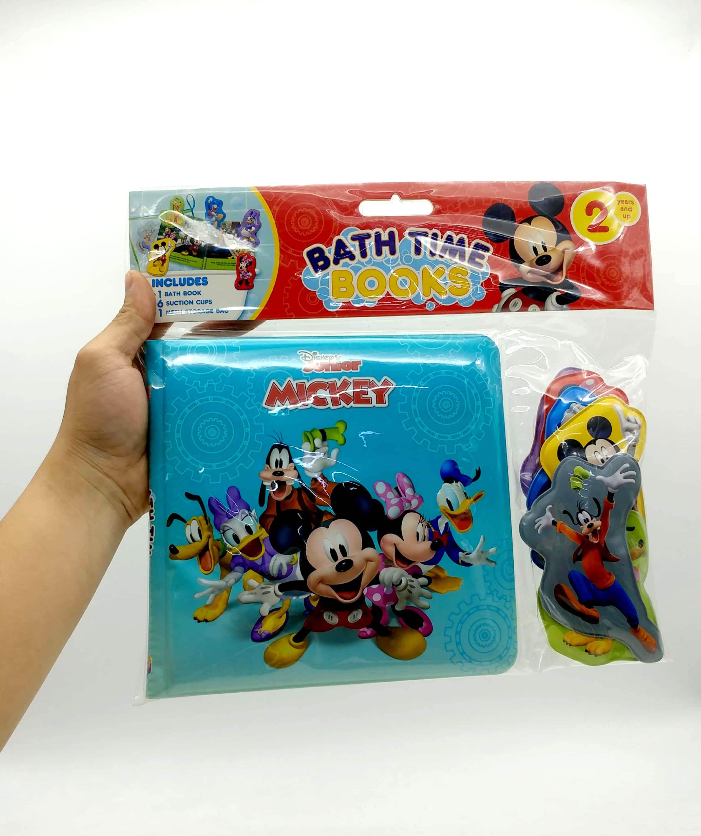 Disney Minnie &amp; Mickey Bath Time Books (Eva Bag Edition)