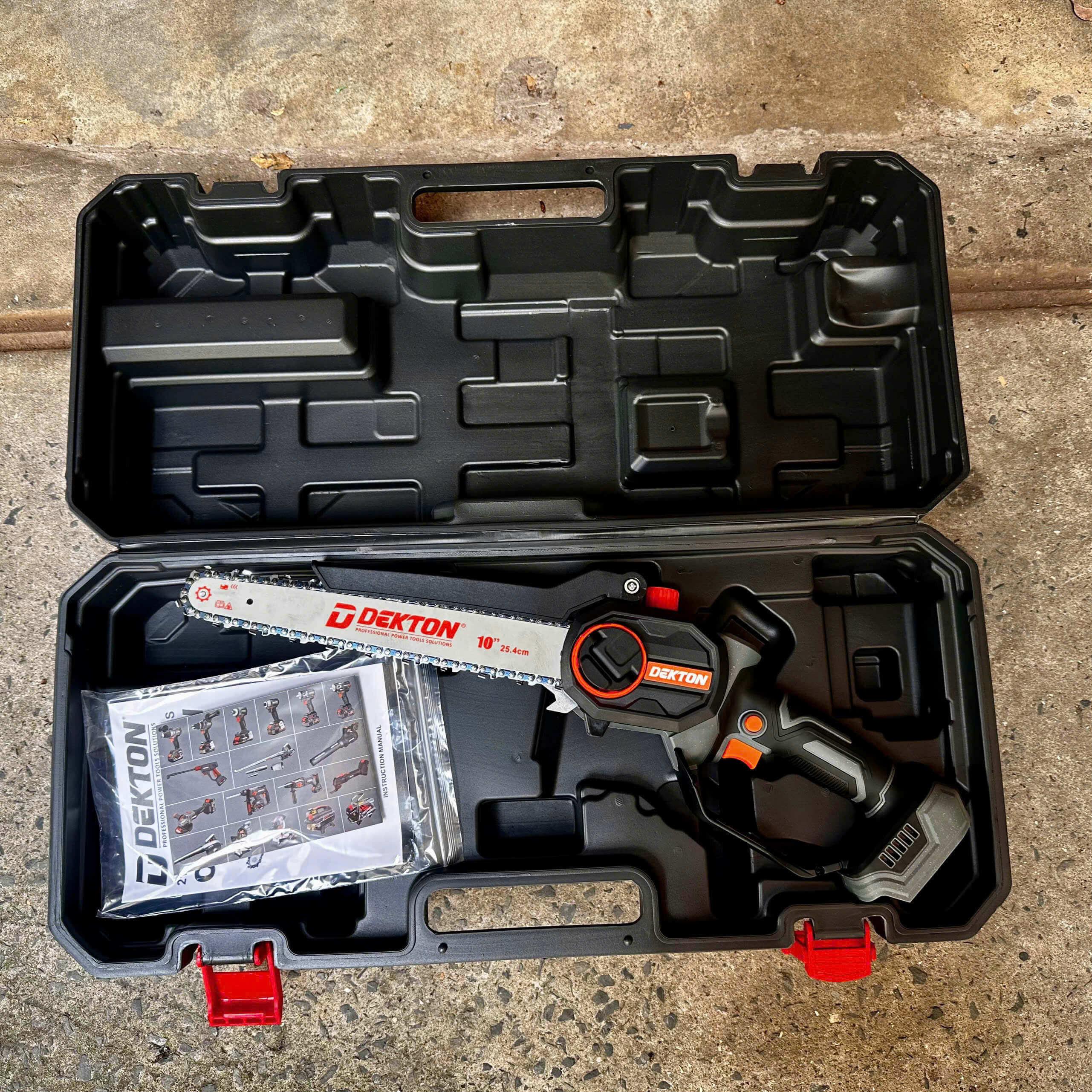 THÂN MÁY CƯA XÍCH PIN 10 INCH BRUSHLESS 3 TỐC ĐỘ M21-CX10PRO DEKTON - HÀNG CHÍNH HÃNG (KÈM THÙNG BMC)