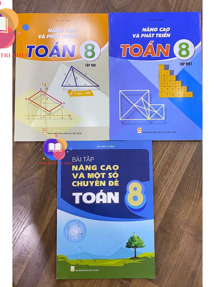 Sách - Combo Nâng cao và phát triển toán + bài tập nâng cao và một số chuyển đề toán 8