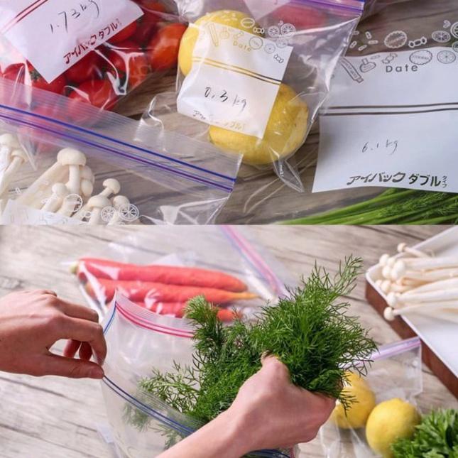 Combo 80 Túi Zip, Set 3 Hộp Túi Zip Đựng Thực Phẩm Có Khóa đủ cỡ sealed bag Thông Minh