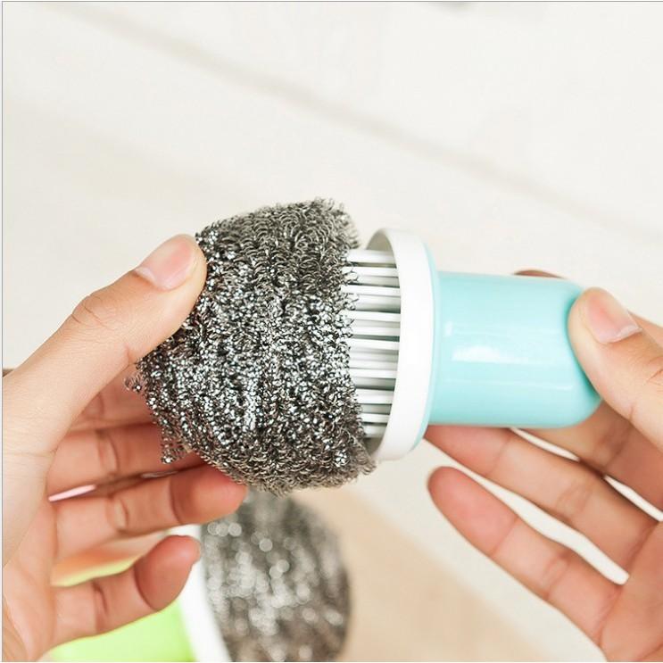 Dụng Cụ Cọ Xong Nồi Có Tay Cầm Siêu Sạch