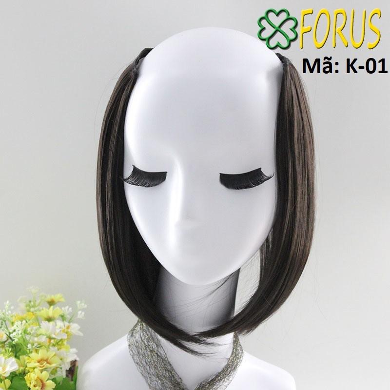 Tóc kẹp phồng 2 bên