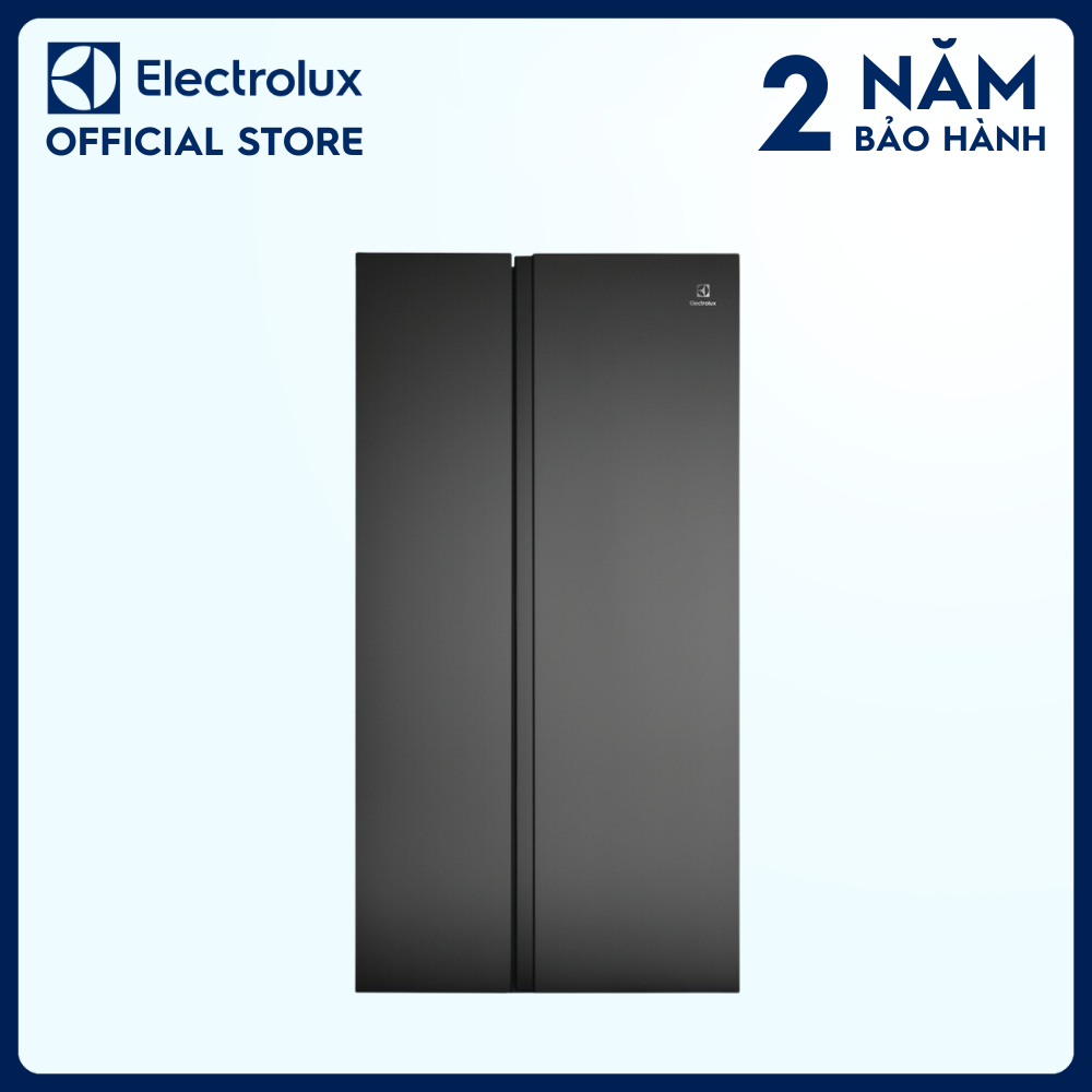 Tủ lạnh Electrolux Inverter Side by side 624 lít - ESE6600A-BVN - Thực phẩm tươi ngon lâu hơn, cấp đông nhanh chóng, khử mùi diệt khuẩn, tiết kiệm điện tối đa