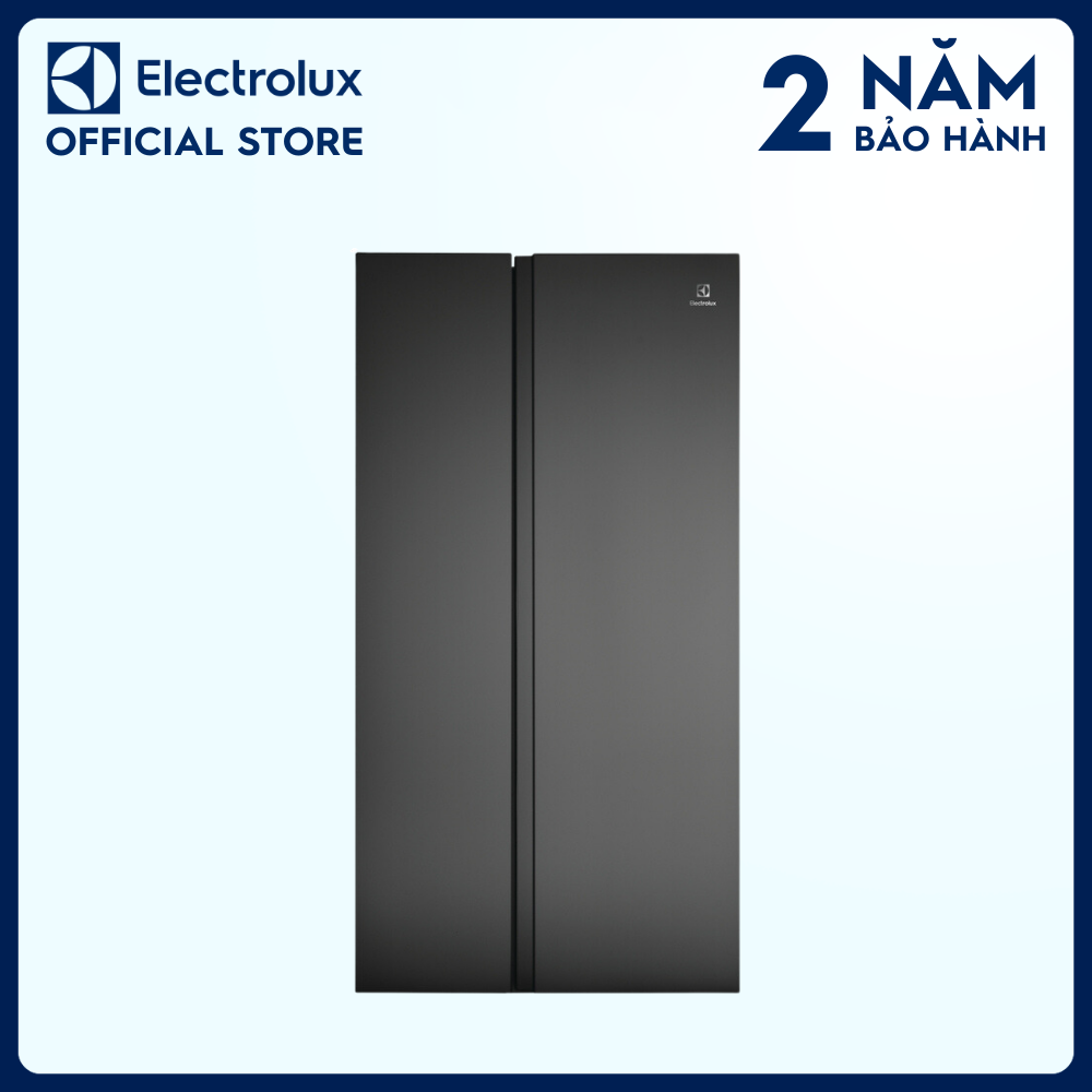 [Freeship] Tủ lạnh Electrolux Inverter Side by side 624 lít - ESE6600A-BVN - Thực phẩm tươi ngon lâu hơn, cấp đông nhanh chóng, khử mùi diệt khuẩn, tiết kiệm điện tối đa [Hàng chính hãng]