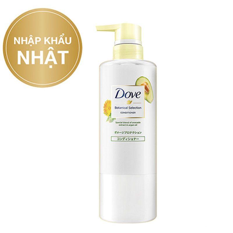 Kem Xả Dove Chiết Xuất Bơ & Dầu Argan Phục Hồi Hư Tổn 500G – 4902111749839