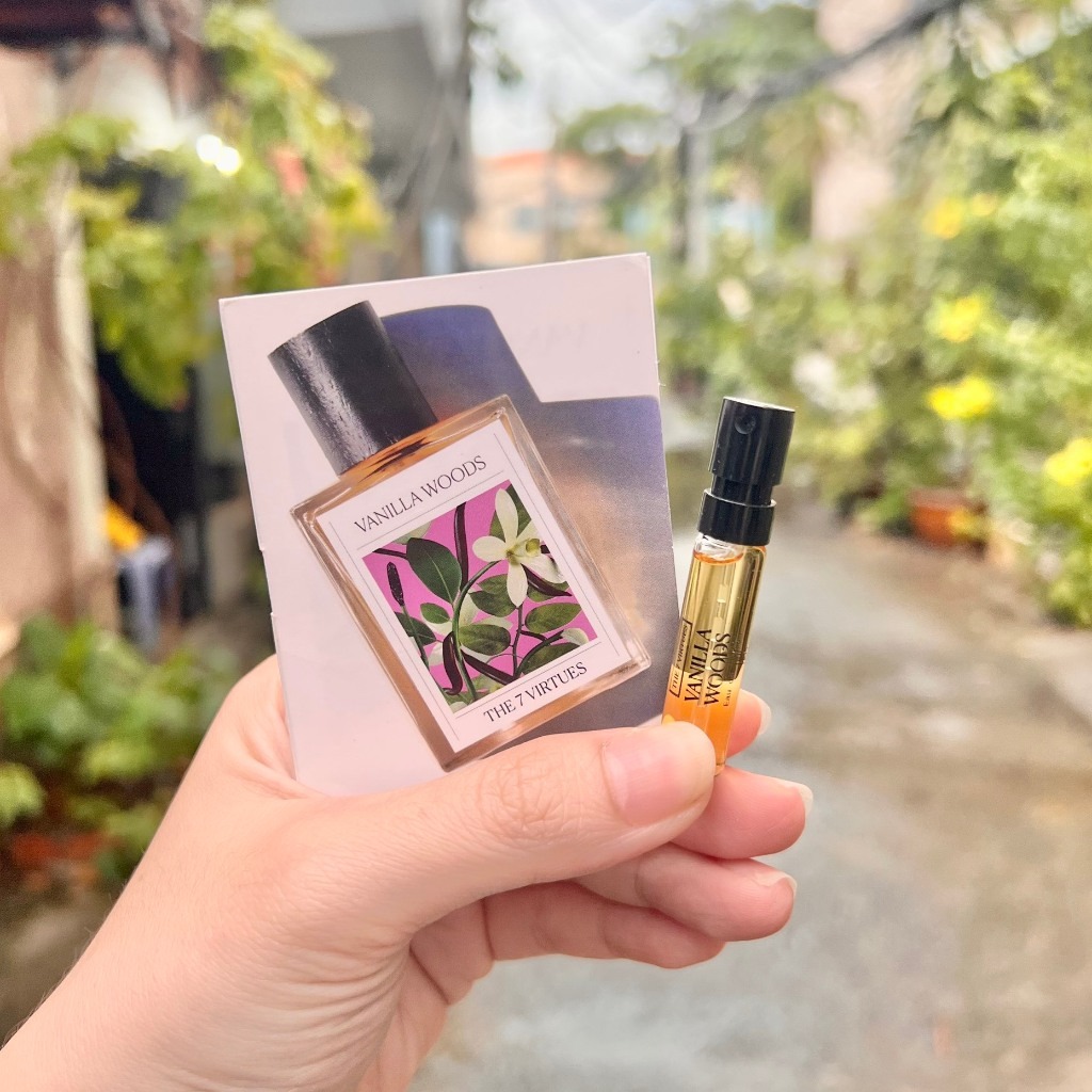 Vial mẫu thử nước hoa The 7 Virtues Vanilla Wood 1.7ml