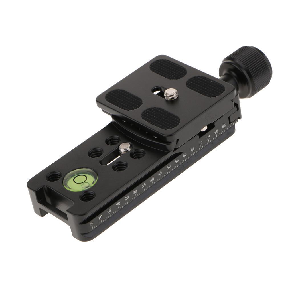 NNR100 Universal Rail Nodal Slide Quick Release Clamp 1/4 Screw for Camera