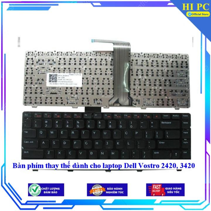 Bàn phím thay thế dành cho laptop Dell Vostro 2420 3420 - Hàng Nhập Khẩu