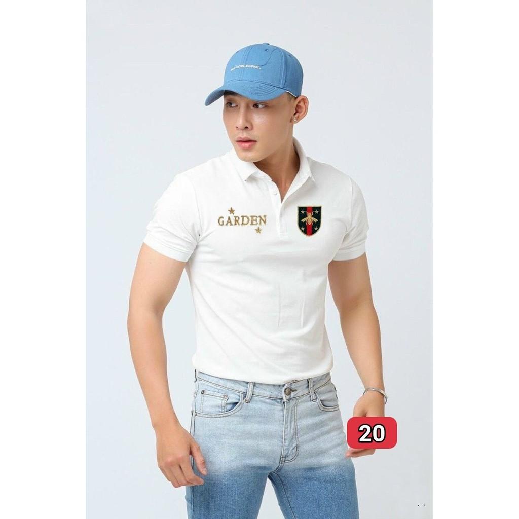 Áo Thun tay ngắn cổ bẻ cao cấp nam King168 , Áo Thun Polo nam thời trang cao cấp ATN20