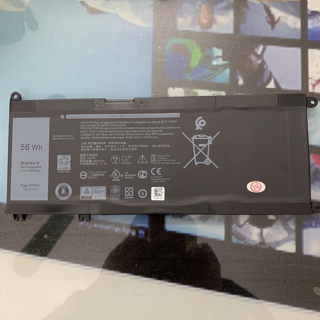 Pin Cho Laptop Dell Inspiron 15 G3 3579 Gaming Mã 33Ydh