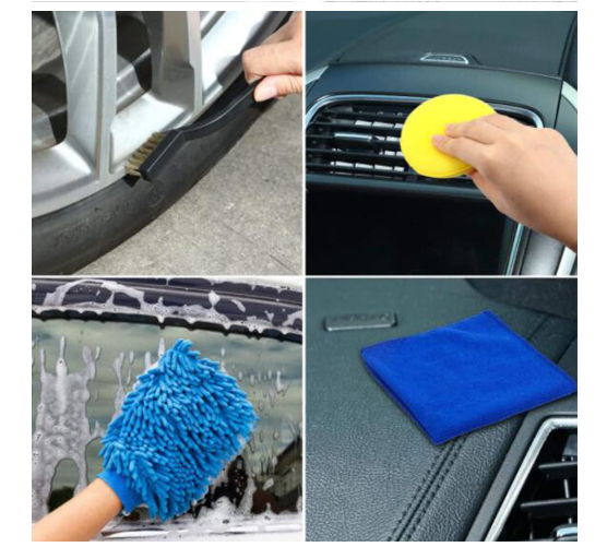 Bộ Dụng Cụ Rửa Xe Chăm Sóc Ô Tô Car Cleaning Tools Kit