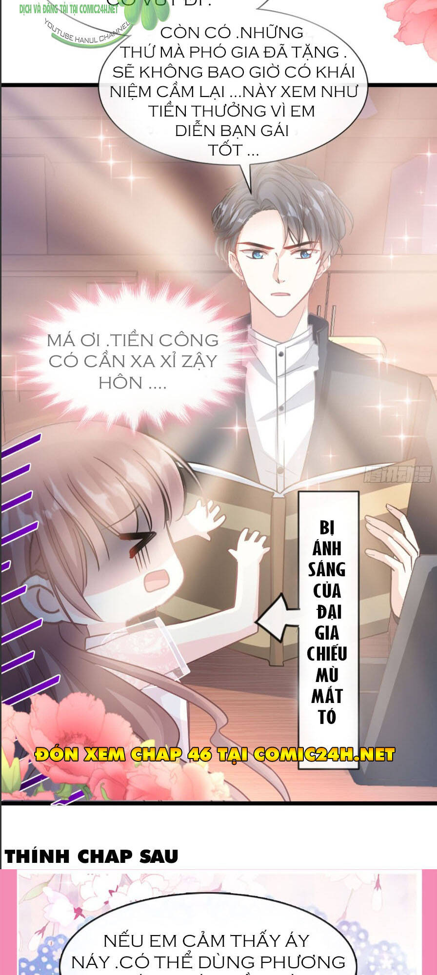 bá đạo tổng tài nhẹ nhàng yêu chapter 45.2 16