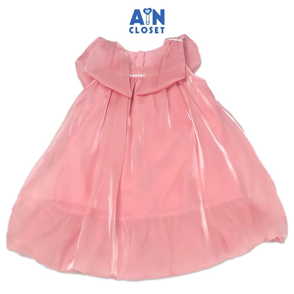 Đầm công chúa bé gái Hồng san hô organza - AICDBGO60BV7 - AIN Closet