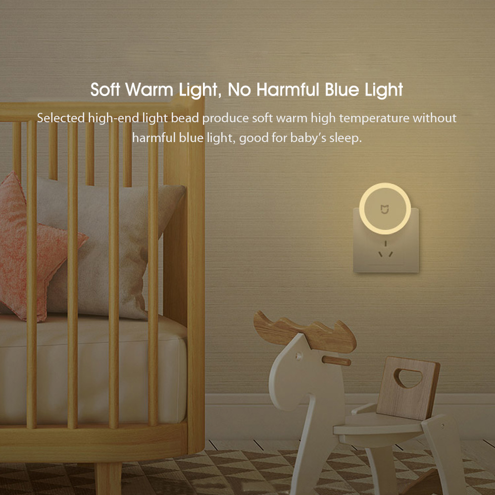 Xiaomi Mijia Đèn Ngủ Cảm biến ánh sáng Tiết Kiệm Năng Lượng  (Trắng)