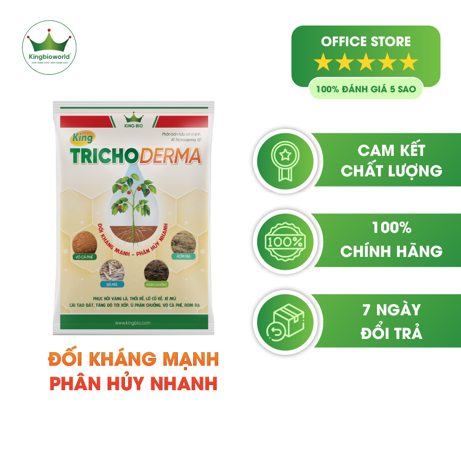 King 09 - Kali sinh học - Tăng đậu trái, tăng kích thước & trọng lượng, tăng độ ngọt & màu sắc