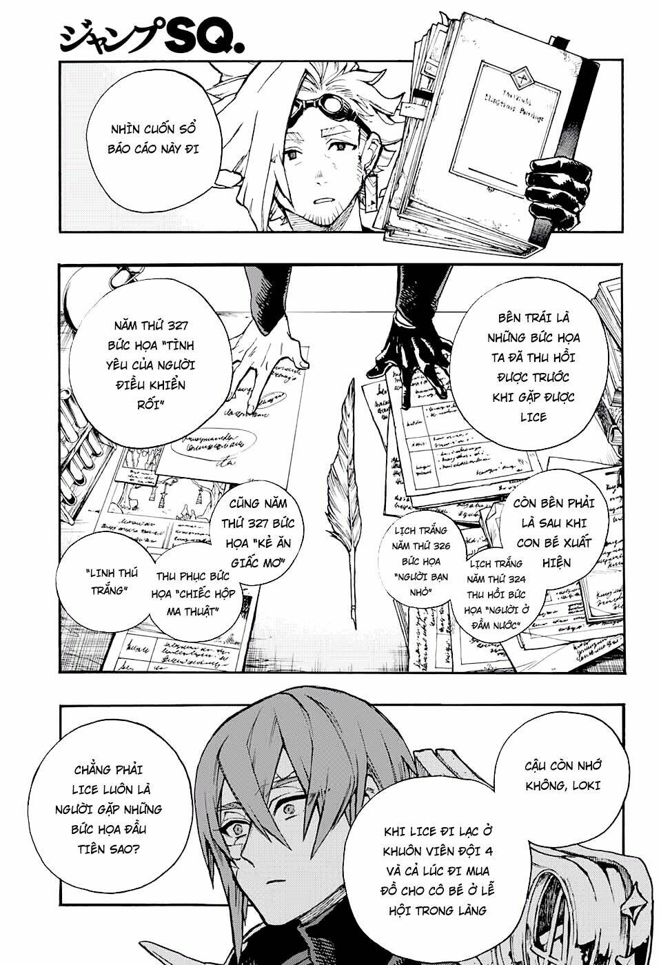 bức họa đẫm máu của phù thủy chapter 8.1 8