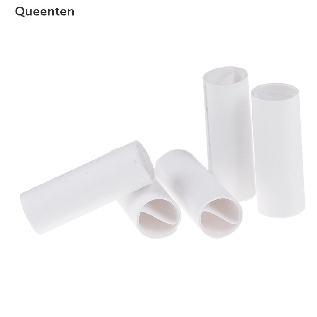 Queenten 120x pre rolled natural unrefined cigarette filter rolling paper tips white 6mm QT