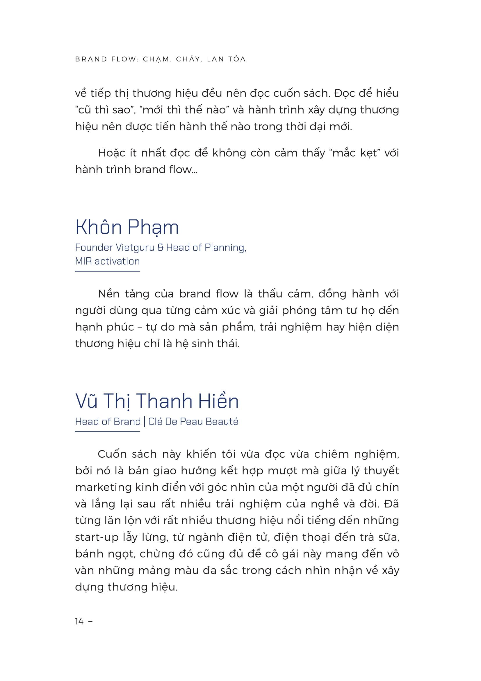 Sách - Brand Flow - Chạm. Chảy. Lan Tỏa - Tư Duy Của Nước Trong Xây Dựng Thương Hiệu