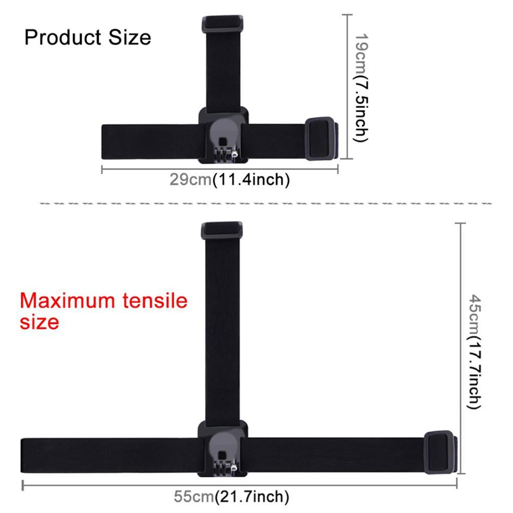 Cell Phone Head Mount Headband Mobile Phone Holder w/ Clip Universal Black