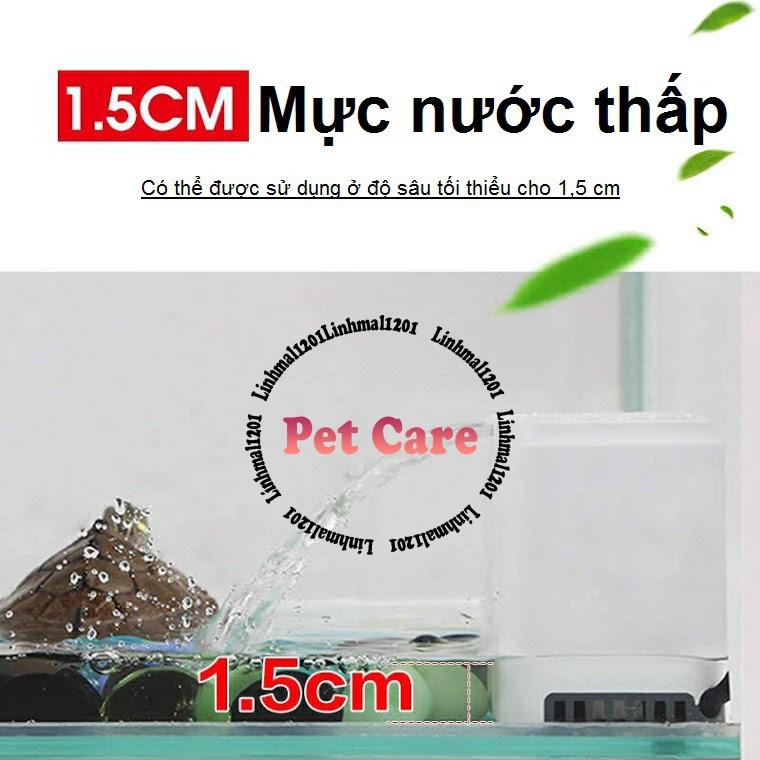 Bộ lọc nước thấp bể rùa 3 trong 1