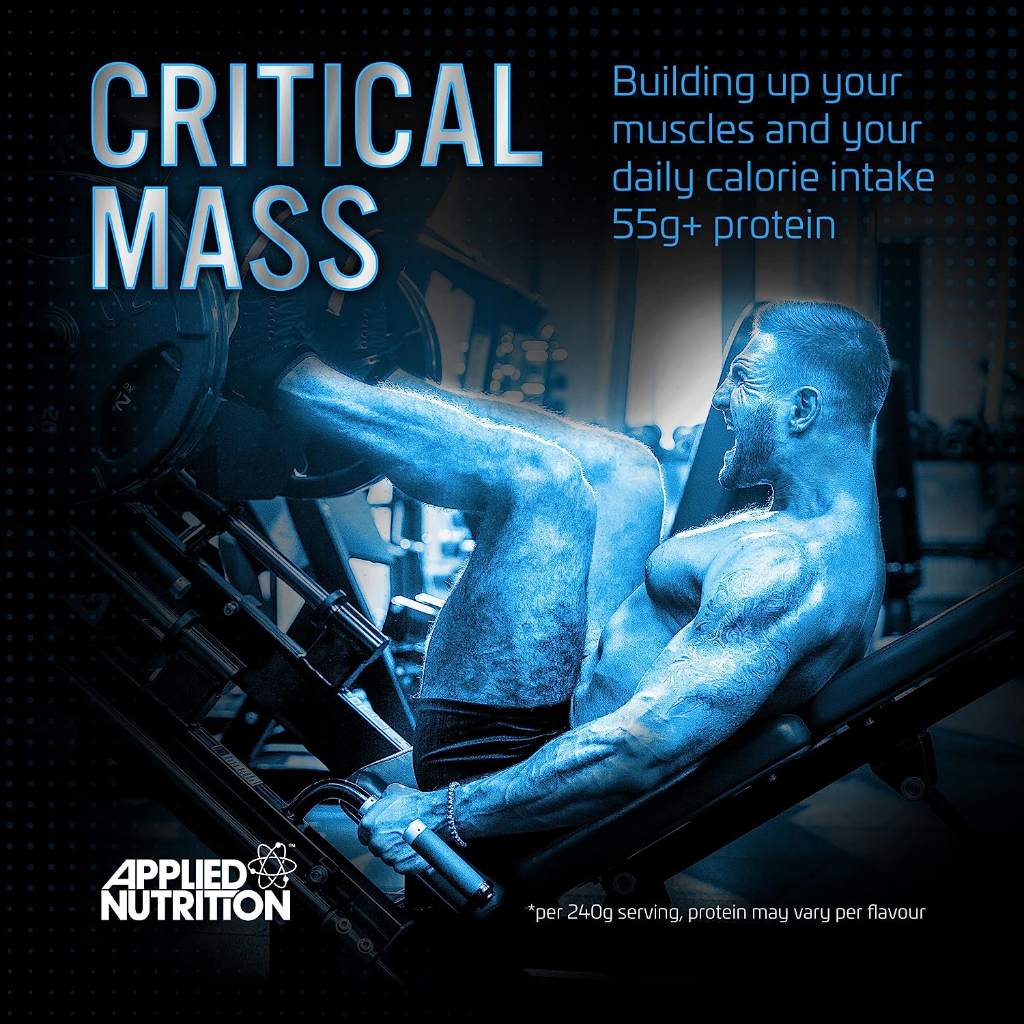 Original Critical Mass Sữa Tăng Cân Nhanh Cho người Gầy 6kg Applied Nutrition