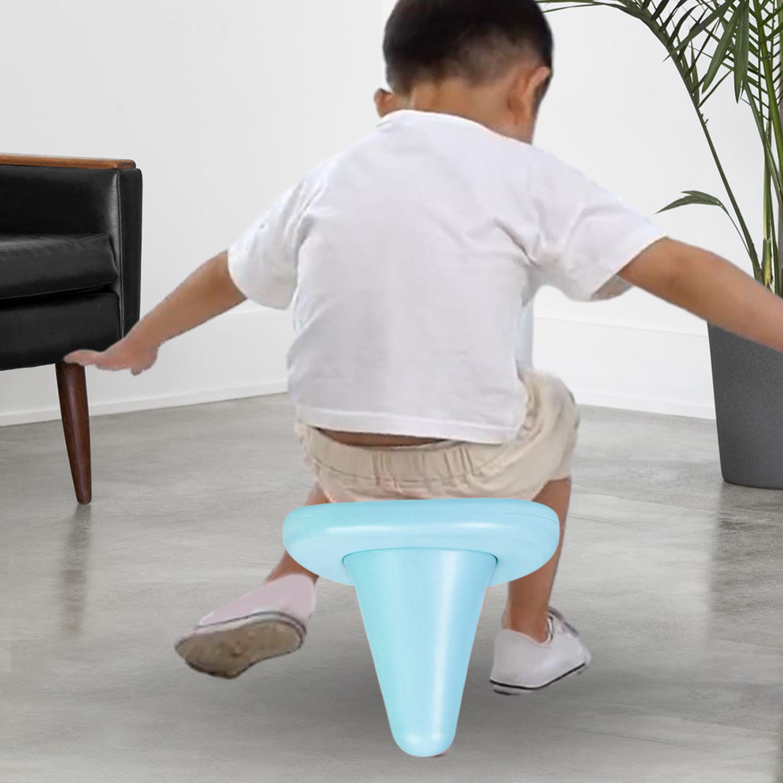 Soccer Cone Training Cone, Balanced Single Legged Stool, Children's Sensory Training Device for Football, Basketball