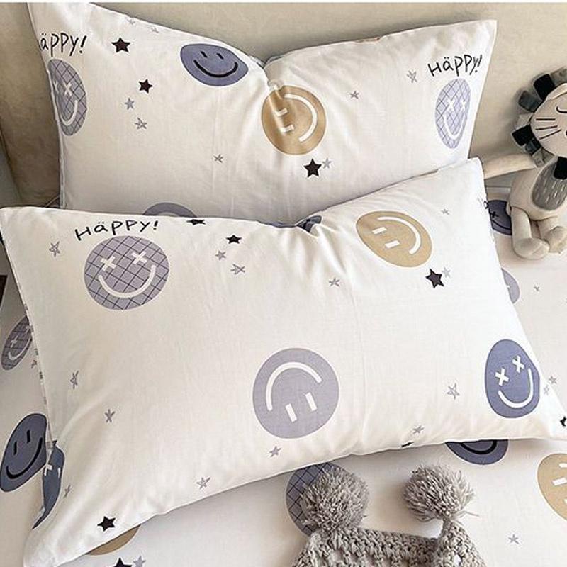 Bộ Ga Gối 3 Món Cotton 100 size giường 1m6 ,1m8,1m2 nệm dưới 20 cm
