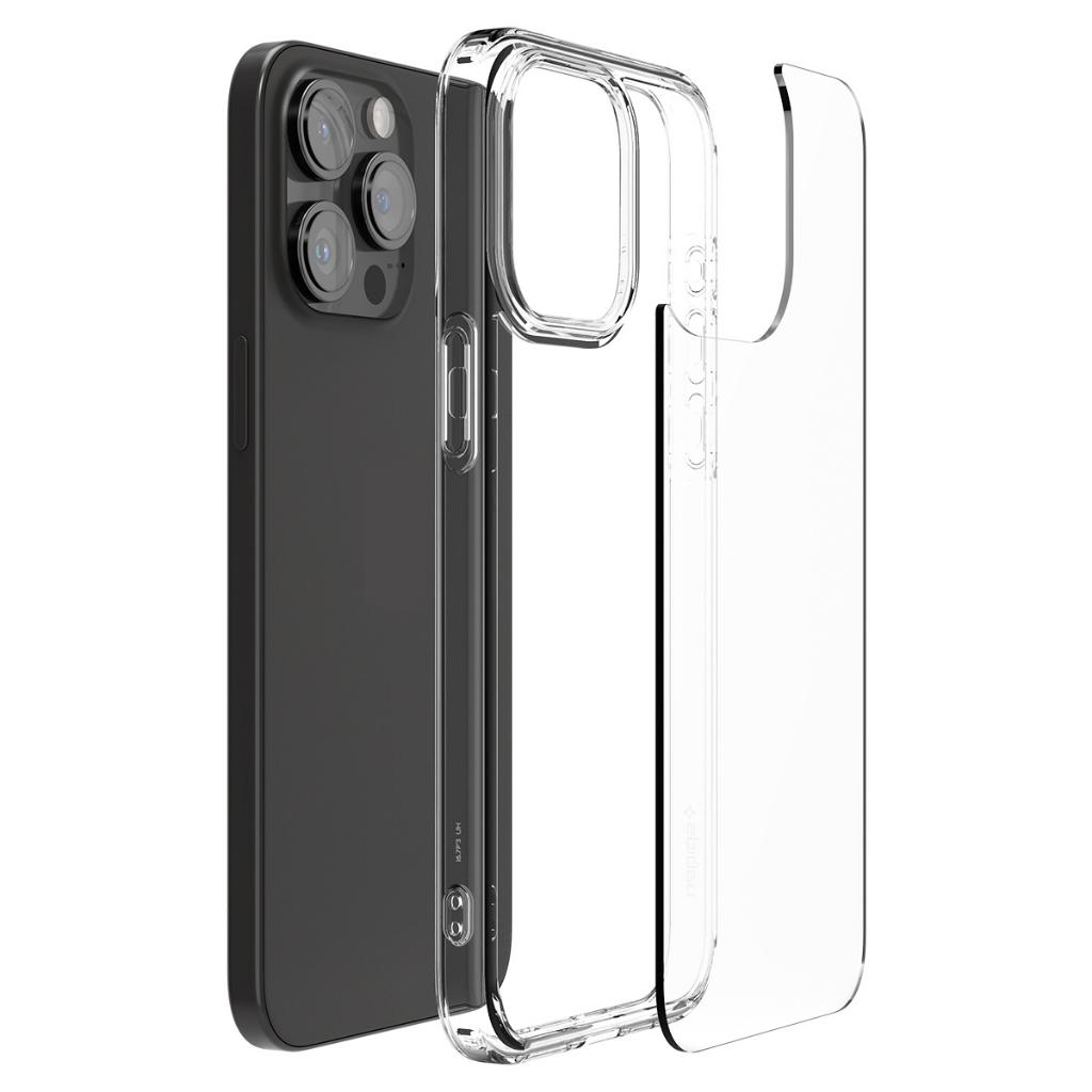 Ốp lưng Spigen cho iPhone 15/ 15 Plus/ 15 Pro/ 15 Pro Max Ultra Hybrid Crystal Clear - Hàng chính hãng